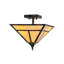 2 - Light Semi Flush Mount
