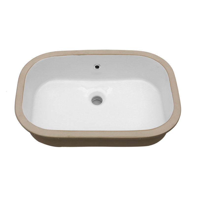 Undermount Rectangular Ceramic Sink
