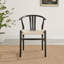 Eriksson Rectangular Solid Wood Extending Table & Carlton Wishbone Dining Chairs - Scandi Inspired-948100260