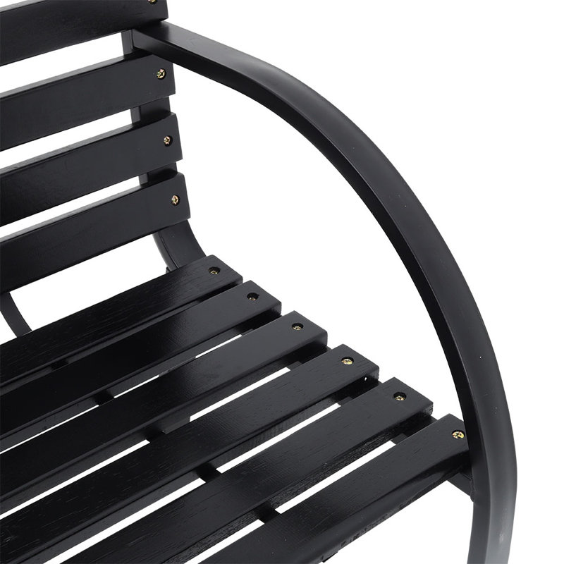 Coosada Steel Outdoor Bench