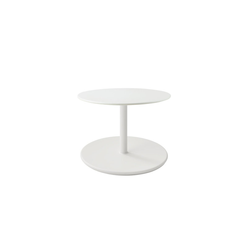 Outdoor Round, Lava Gray/Ceramic Light Gray, 23.7" W  x 23.7" L x 18" H