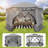 Starry Sky Top, Camping Outdoor Gazebo with Mesh Windows&Sidewalls-104885078