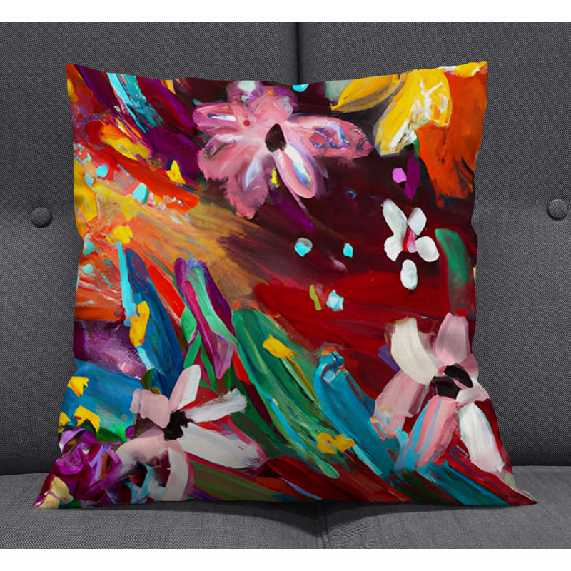 Throw Pillow, Pillow Cover Only - No Insert, 16"H x 16"W