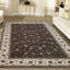 Tapis brun / ivoire Pisa-32089243