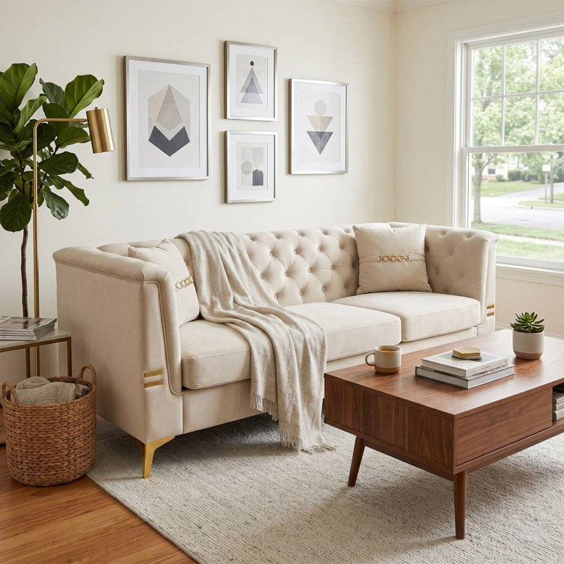 3 Seater Sofa (Black)