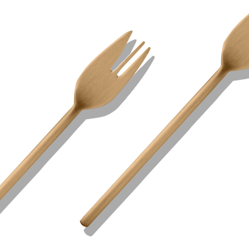 Due Stainless Steel Dessert Fork