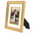 Picture Frame With Decorative Inner Mat Accent - Shatter Resistant Glass And Easel Stand-109519281