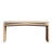 Vela 65-Inch Rustic Console Table With Solid Wood Veneer And Sturdy Sled Base