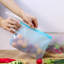 Food Storage Bag Leak-proof Easy Seal Silica Gel Vegetable Fruit Freezer Gallon Bag for Home