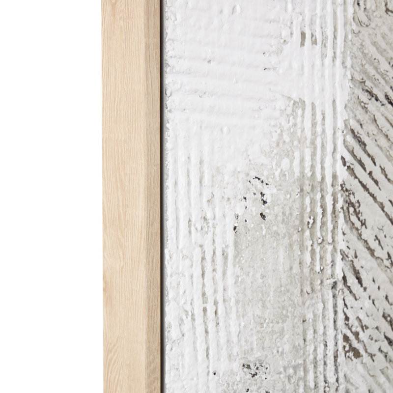 Encadré sur bois minimaliste