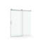 Porte de douche coulissante double sans cadre l 50 à 56 po x H 76 po