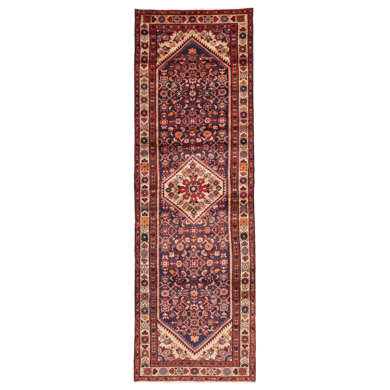 Tapis bleu marine Andelz 3 pi 3 po x 10 pi 7 po