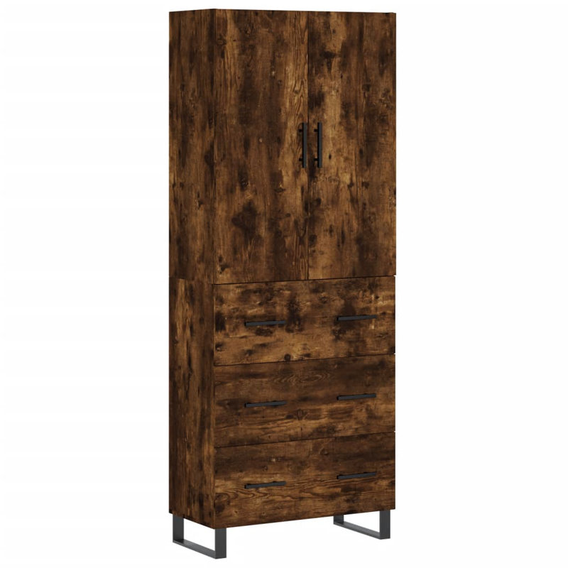 Cincinnatus 69.5cm Sideboard, Smoked Oak