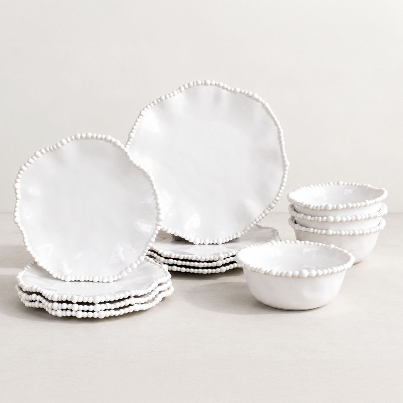 Vida 9'' Melamine Salad Or Dessert Plate , Set of 4