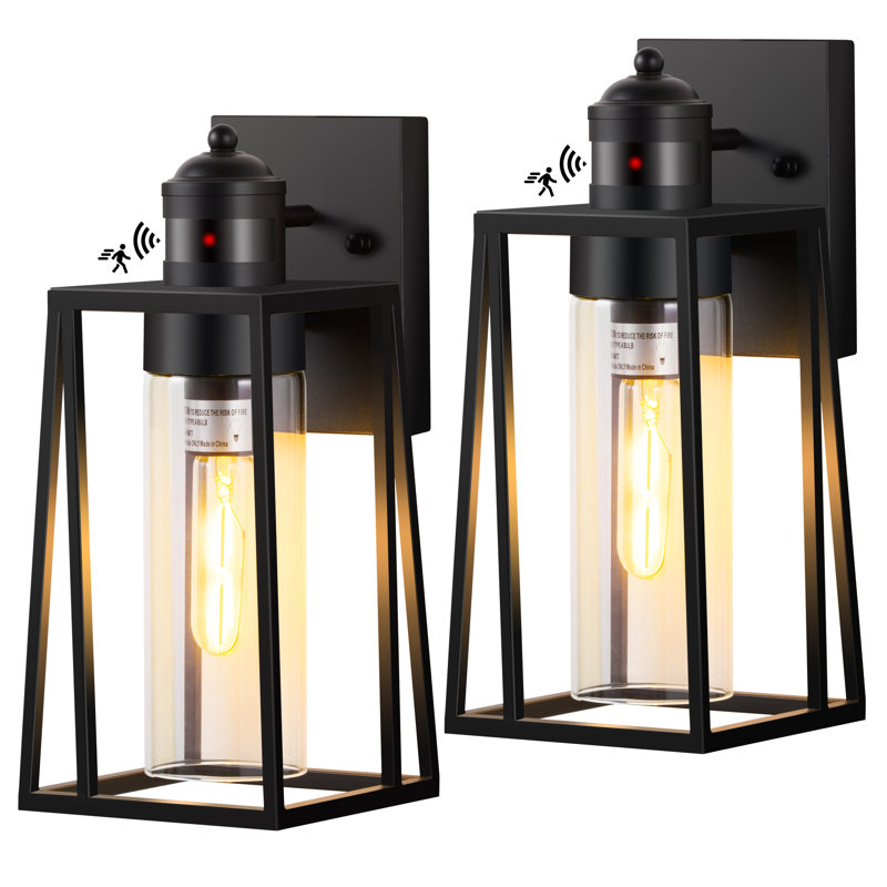 Tamalia Aluminium Wall Light, With Motion Sensing, 13.27" H x 6" W x 6.9" D