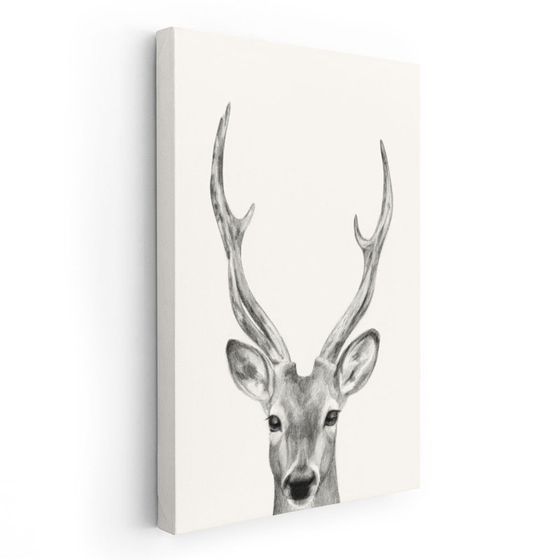 Tasse d'animaux IV - reproduction d'art sur toile, H 60 po x l 40 po