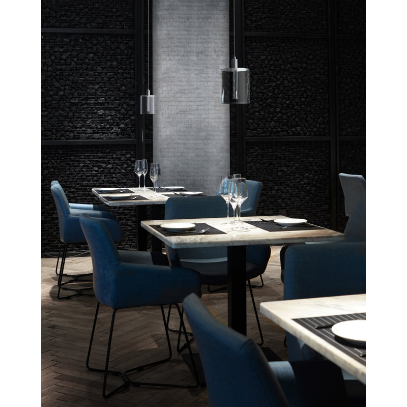 Velo 1 - Light Single Cylinder LED Pendant, Polished Chrome