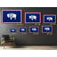 «Wyoming State Flag», impression sur toile tendue-139713759