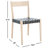 Cosme 18'' H Solid Wood Armchair-456284478