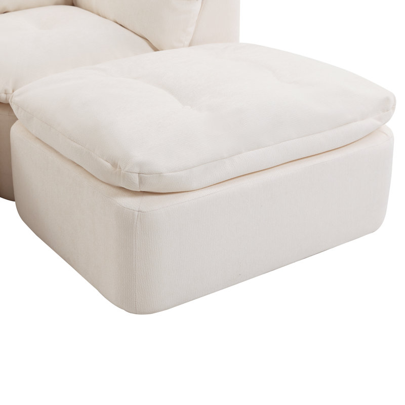 Canapé modulaire Modern Cloud, Beige