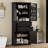 Multi-Functional Storage Cabinet With 2 Drawers, Slide Rails And Adjustable Shelf-722504982