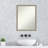 Carleena Solid Wood Rectangle Wall Mirror-1929434408