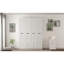 Saucedo 4 Door Manufactured Wood Wardrobe-1146391122