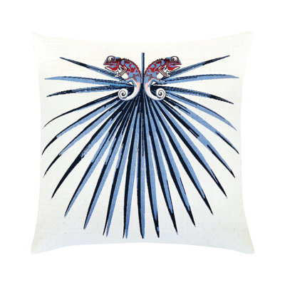 Chameleon Square Indoor/Outdoor Pillow Cover & Insert