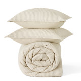 Bedsure Waffle Comforter Set