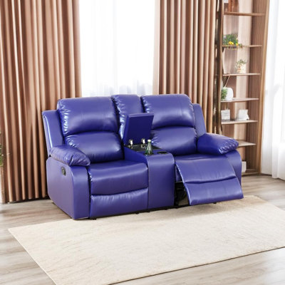 2-seater Semi Pu Reclining Sofa