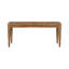 Table basse d'extérieur classique, finition naturelle