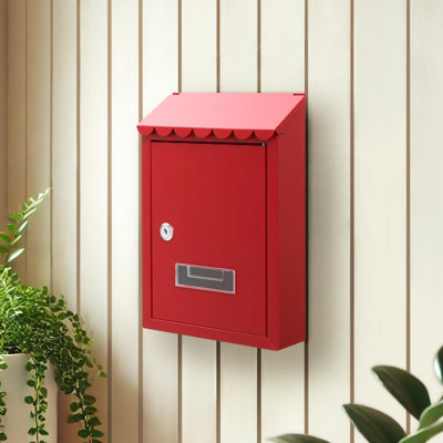 Steel Wall Mounted Post Box