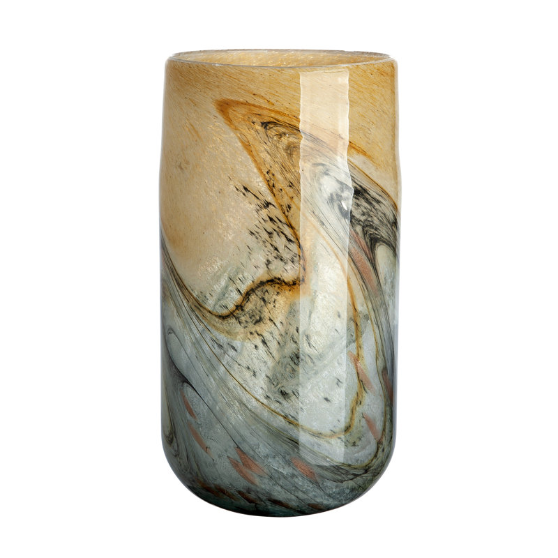 Scottsboro Handmade Glass Table Vase, 36cm H x 18cm W x 18cm D