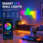 "Dynamic Effects Smart Hexagon Panels,Set Of 10 Hexagonal Light Panels; Smart Led Wall Lamps Compatible With App And Remote Control "-323842588