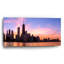 «Chicago - Burning Amber Sunset» par Epic Portfolio, art mural en verre acrylique-1735858887