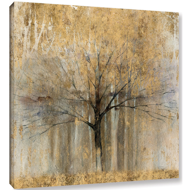 « open accoudoirs gold crop »-impression sur toile tendue, H 14 po x l 14 po x P 2 po