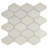 Handmade 11.23 in. x 10.75 in. Honeycomb Glossy Porcelain Mosaic Wall and Floor Tile-36932275