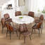 PU Leather Upholstered Dining Chairs With Stitched Detailing And Soft Padding - Perfect Side Chairs For Dining Rooms, Kitchens, And Living Rooms-1412744820