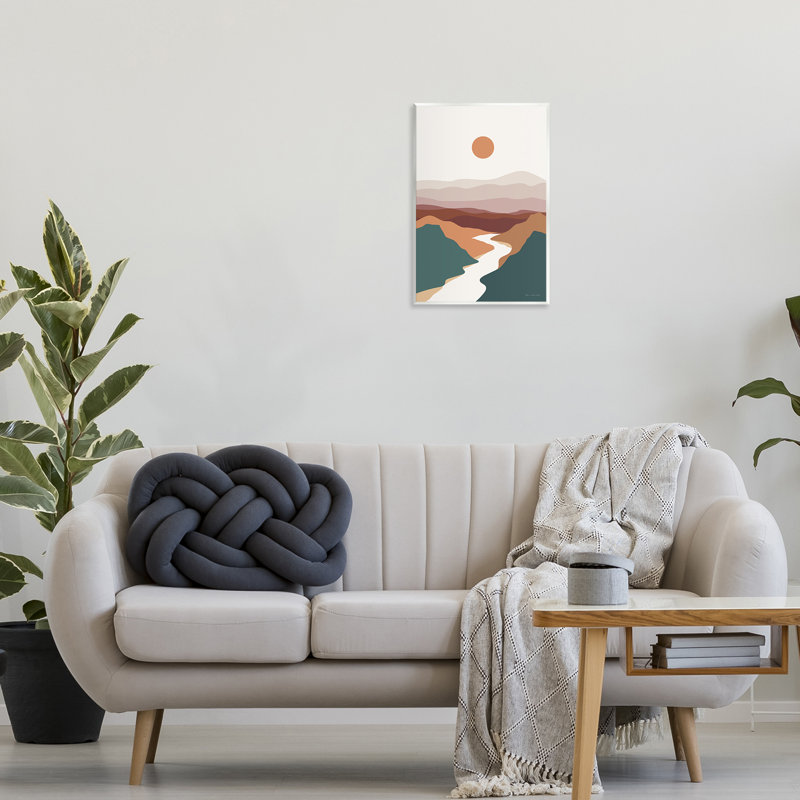 «Natural Mountain Valley» par Omar Escalante, H 19 po x l 13 po