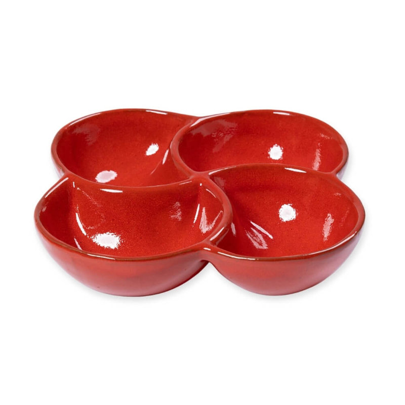 Latitude Vive Cateluta Ceramic Serving Dish, Red