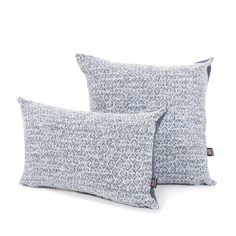 Chris Ikat Square Cushion, 55 x 55cm
