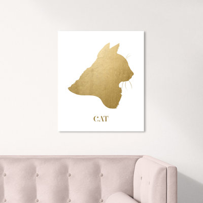 « cat », impression sur toile