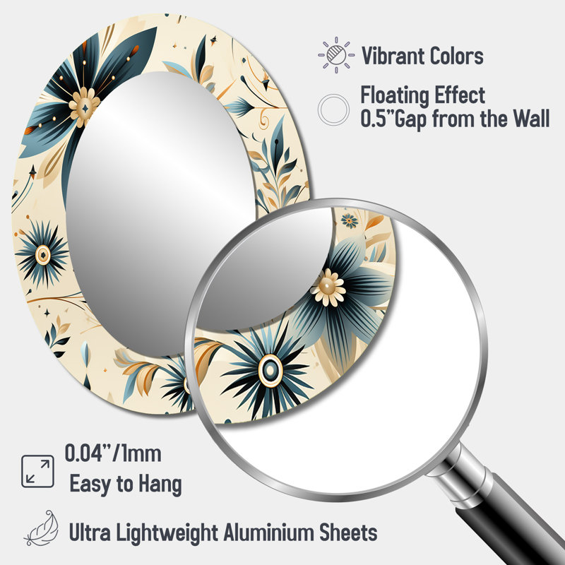 Miroir mural Nomadic Serenity, H 40 po x l 30 po