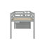 Lit mezzanine simple avec escalier-1282920355