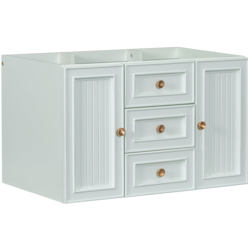 Wall Mounted Bathroom Vanity Sideboard