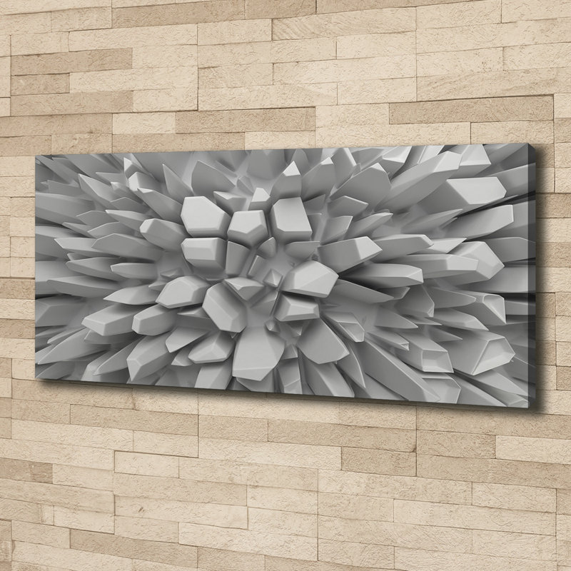 3D Abstraction - No Frame Print, Canvas, 70cm H x 125cm W x 2cm D