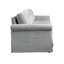 Carolena 90.9'' Queen Slipcovered Rolled Arm Convertible Sofa Sleeper