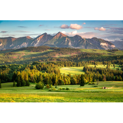 Agapi Belianske Tatra Mountains, Pologne par - Photographie de toile tendue