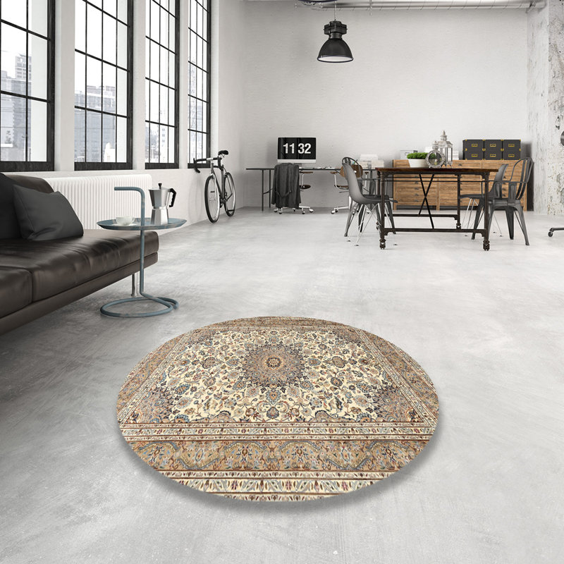 Forward Oriental Indoor Rug, Round 5'