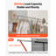 Adjustable Rolling Clothing Rack